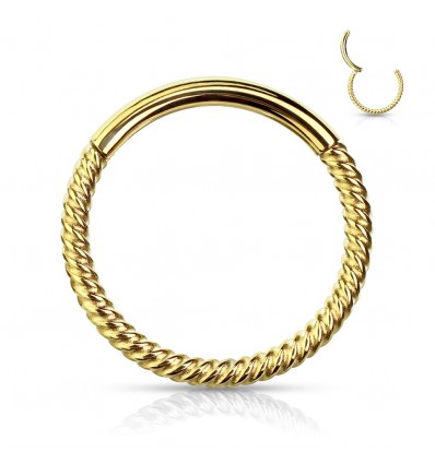 Clicker Ring med Snoet Design