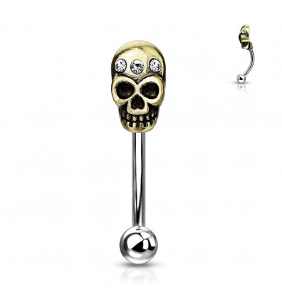 Buet Stav med Skull