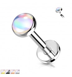 Labret med Iriserende Sten