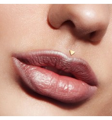 Labret i PTFE med 14 karat gulltriangel