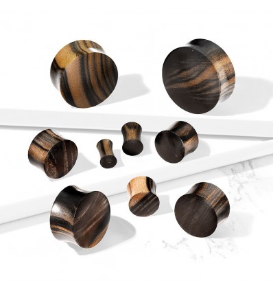Plugg i Striped Ebony Wood