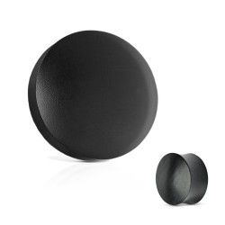 Plug i Sort Areng Træ - Sort - Stretch Øreringe - Areng Træ - Stretching | Piercingfabrikken.dk