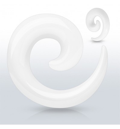 Hvit spiral taper