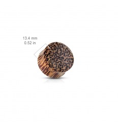 Plugg inn Brown Palm Wood