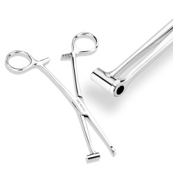 Tragus Piercing Tang - Kirurgisk stål | Piercingfabrikken.dk