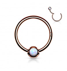 Clicker Ring med Opalite Sten
