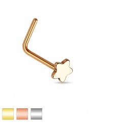 Nesepiercing med Star