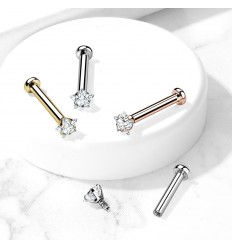 Labret med Star Stone og Small Disk