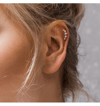 Labret med 5 steiner