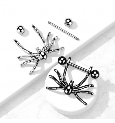 Brystpiercing med Spider
