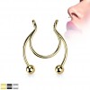 Fake Septum Piercing med baller