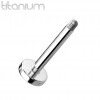 Løs Labret-stang i titan