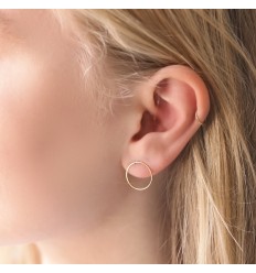 Ørering med rund form