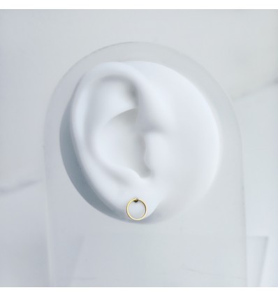 Ørering med rund form