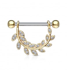 Brystpiercing med Sten Blade