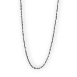 Dia Cut Snoet Halskæde - 2 mm 430 mm Guld Kirurgisk stål | Piercingfabrikken.dk