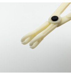 Steril tang i plast med ovalt håndtak