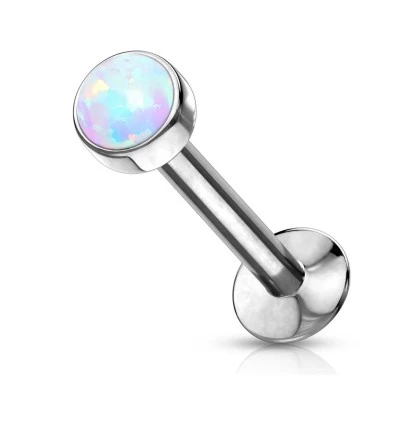 Labret med Opal Sten